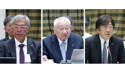 黒瀬常任理事・茂松副会長・江澤常任理事