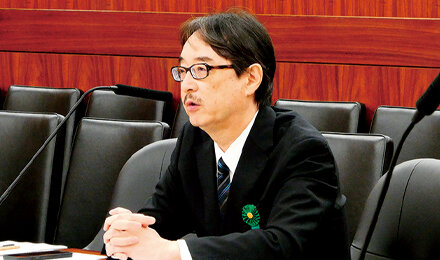 参議院厚生労働委員会の参考人質疑で日本医師会の考えを説明